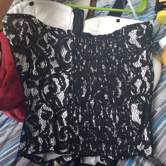 Large charlotte russe Corsette top - Picture 2 of 2